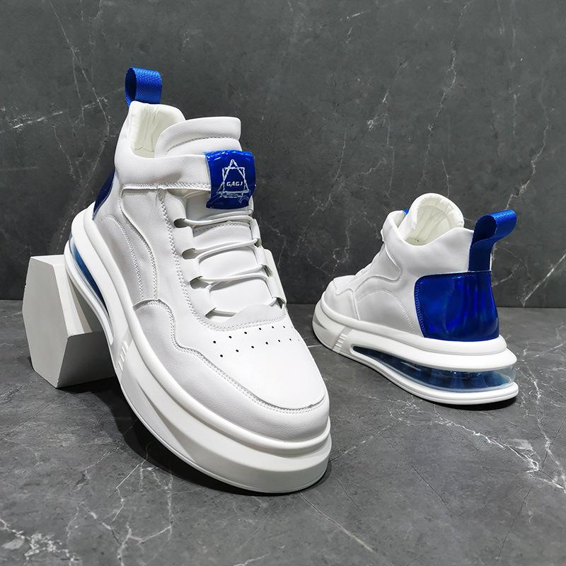 Board shoes men's casual air cushion soft sole white shoes one pedal fashion trendy shoes personalized matching Wenzhou men's shoes