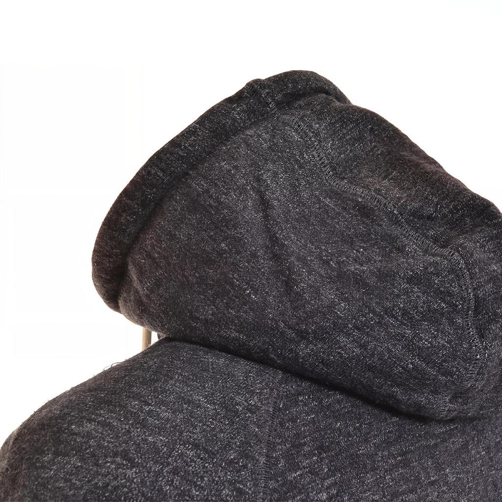 Nike Solid Color Letter Logo Print Hooded Zip Long Sleeve Jacket Men jackets Black 805058-032