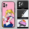 MH133 S-Sailor Moon Phone Shell for Samsung S20 S21 S22 S23 S24 FE Ultra Plus Lite S21S A55 A07 A17 F06 F16 M06 M16 M56 A36 A37 A57