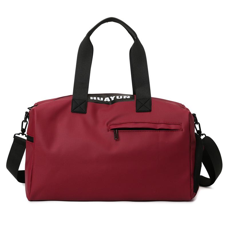 Dry and Wet Separation Sports Yoga Gym Bag Hand Luggage Storage Bag Multi-functional Simple Crossbody Travel Bag