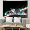 Timberwolves Logo Quick-Dry Tapestry Hanging for Bedroom,Livingroom, Playroom,Decor Art Room Wall Tapestry Holiday and Birthday Gifts