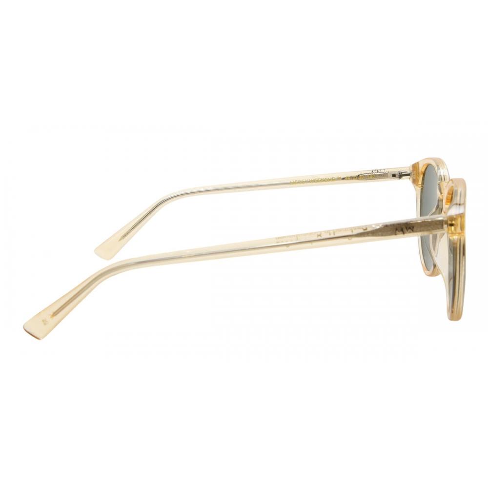 Messy Weekend Depp Champagne Green Unisex Sunglasses