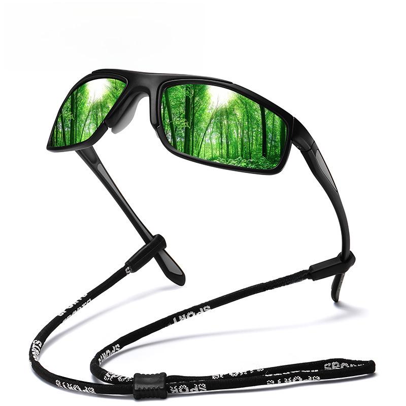Nuovi Occhiali da Sole Sportivi Polarizzati TR90: Visione Notturna a Colore Variabile per Uomo e Donna, Occhiali da Ciclismo Antivento, Modello 3027.