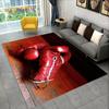 3D Boxing Gloves Boxer Fight  Area Rug Large,Carpet Rug for Living Room Bedroom Sofa Doormat Decoration,kids Non-slip Floor Mat