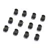 Small Hair Clips for DIY Jewelry Making Accessories, Iron, Black, 1-1.5cm, 12-50 Pcs Hair Accessories Headdress Hairgrips Headwear
