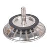 Stainless Steel Kitchen Sink Strainer Stopper Waste Plug Sink Filter Replacement Anti-Clogging Drain Basket Enduring