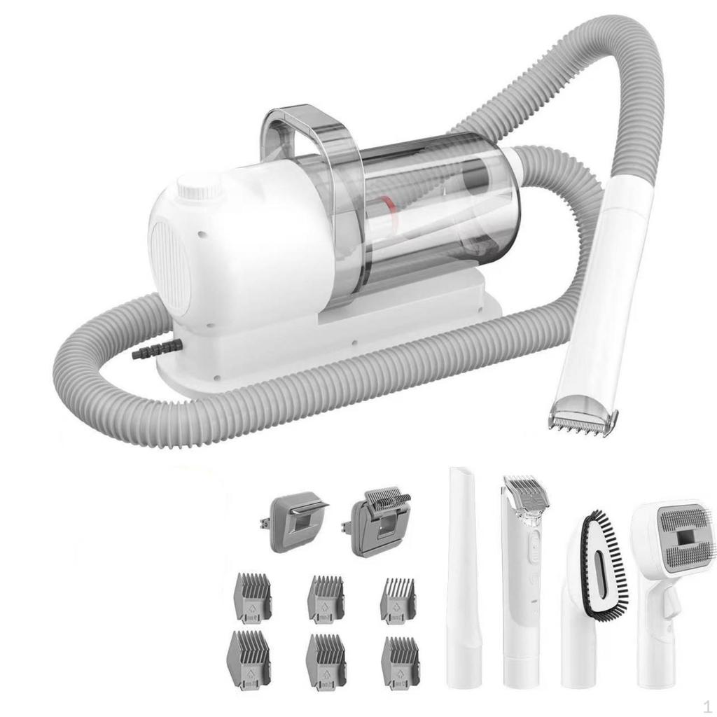 Pet Grooming Kit with Vacuum | multifunction, Dog Hair trimmer Vacuum, for Deshedding