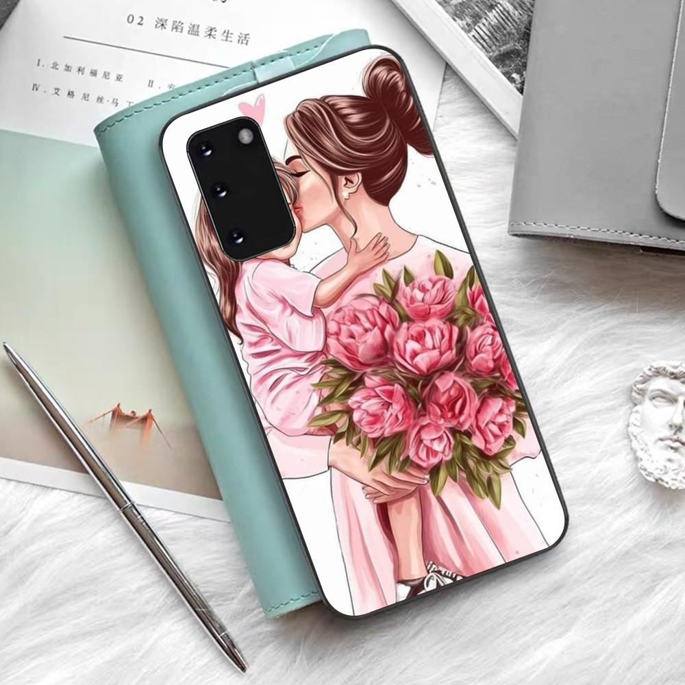 Super Mom MaMa Fundas Phone Case For Samsung S 9 10 20 21 22 23 30 23 24 Plus Lite Ultra FE S10lite Fundas