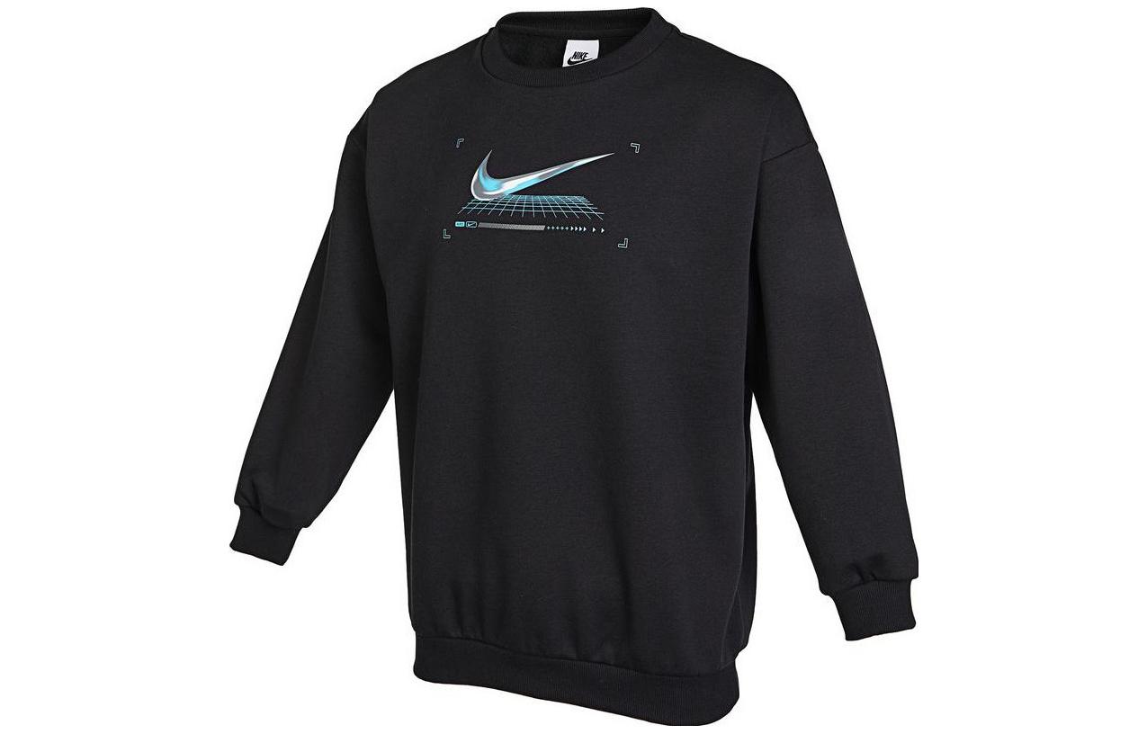 

Nike Kids Sweatshirts Crew Neck Moderate DX5030-010 L