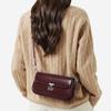 Premium Small Square Bag, First Layer Cowhide Shoulder Messenger Bag, OEM Logo Genuine Leather Women's Bag