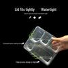 Disposable 5-Compartment Microwaveable Takeout Meal Boxes