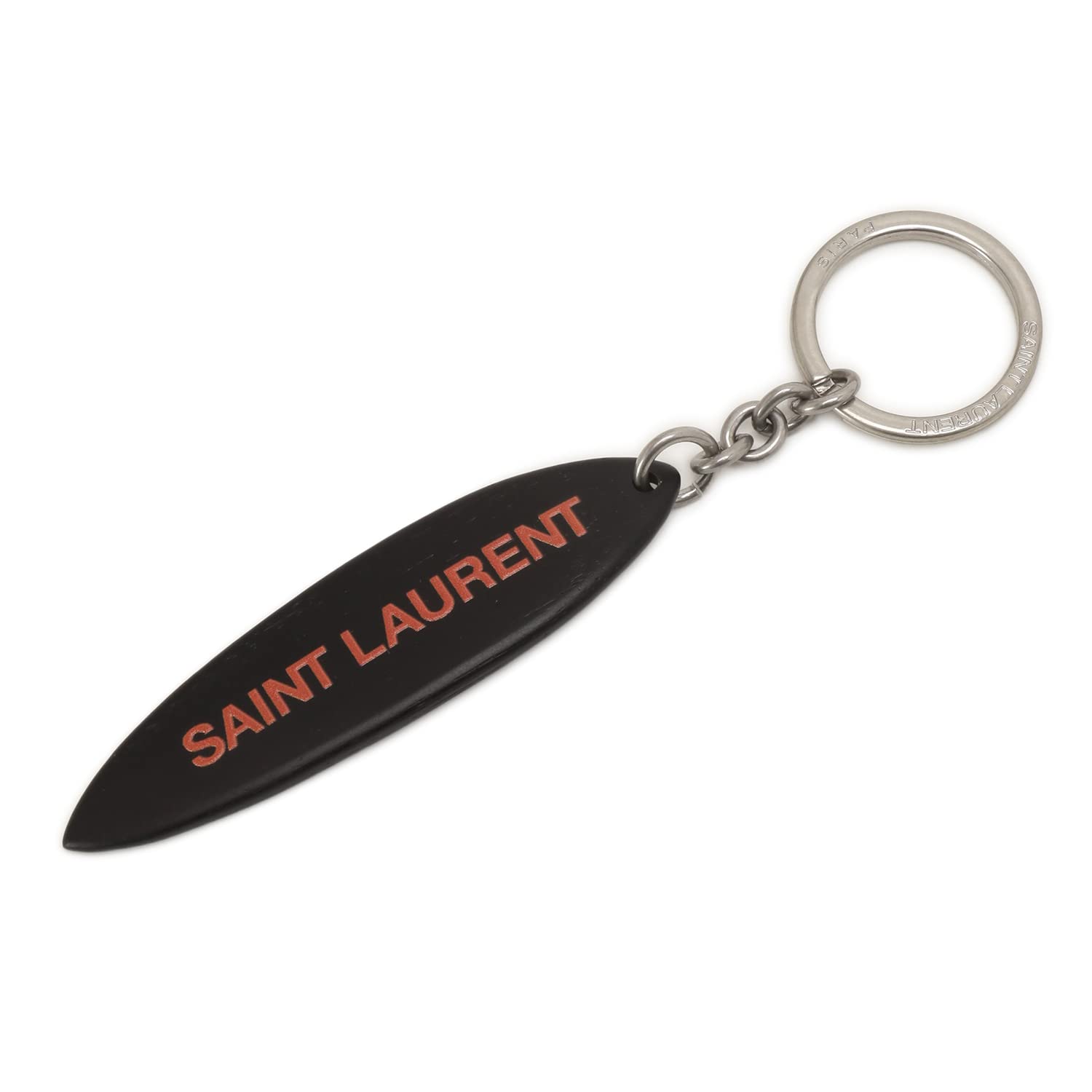 

SAINT LAURENT Surf Key Ring 715079-JAIHN-1091 [Used]