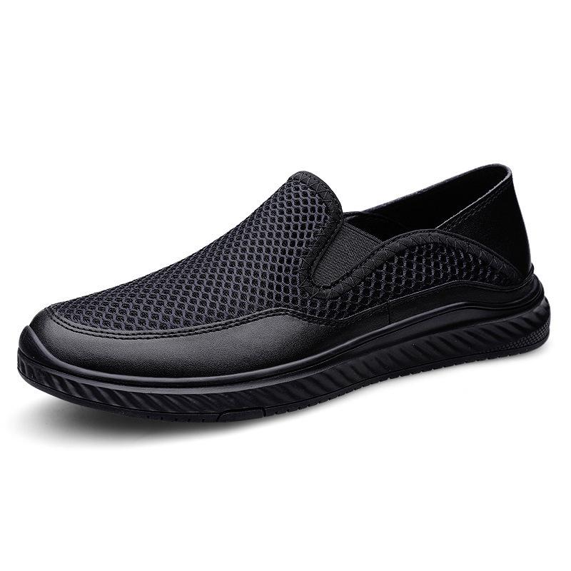 Men's Summer Breathable Mesh Slip-On Loafers