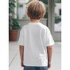 European sizes Live Free Christian Conservative Slogan T-Shirt - White Short Sleeve Round Neck Casual Tee with Black & White Lettering