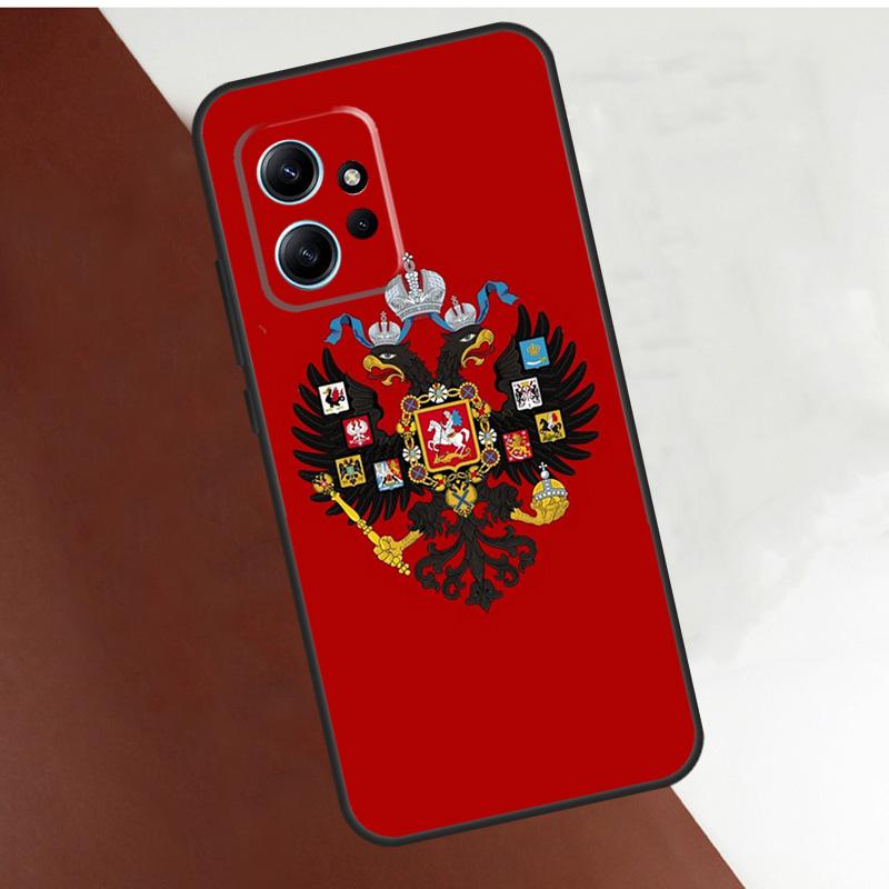 Russian Empire Coat of Arms Case For Xiaomi Redmi Note 12 Pro Plus Note 11 9 10 Pro 12S 11S 10S Redmi 12 9C 10C Cover