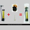 High-Pressure Mini Foot Pedal Pump for Basketball, Football & Bicycle
