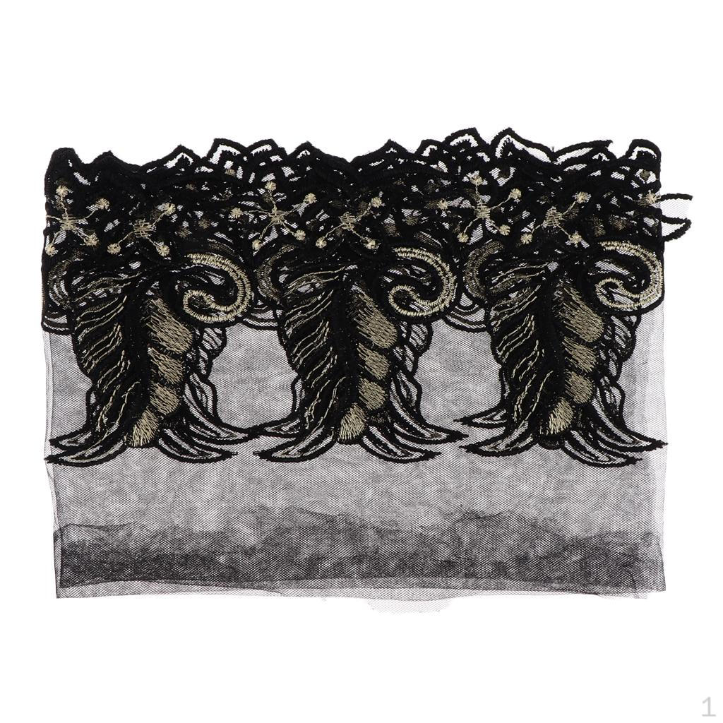 Embroidery Applique Clothing Lace Floral