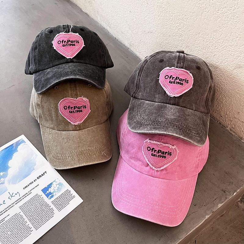 Color Letter Solid Ofr Paris Embroidery Baseball Cap Function Men Hat Women