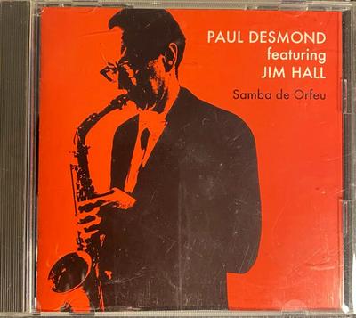 CD PAUL DESMOND, JIM HALL - Samba De Orfeu FBCP30378 RCA, The CD Clu 1994 Japan Jazz Used