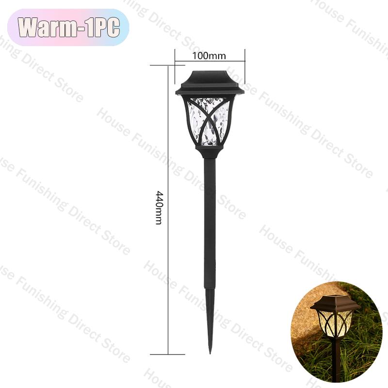 2025 Solar Yard Lights Bright Lawn Lights Outdoor Waterproof Led Solar Pathway Lights Landscape Path Lights Outdoor Decoration