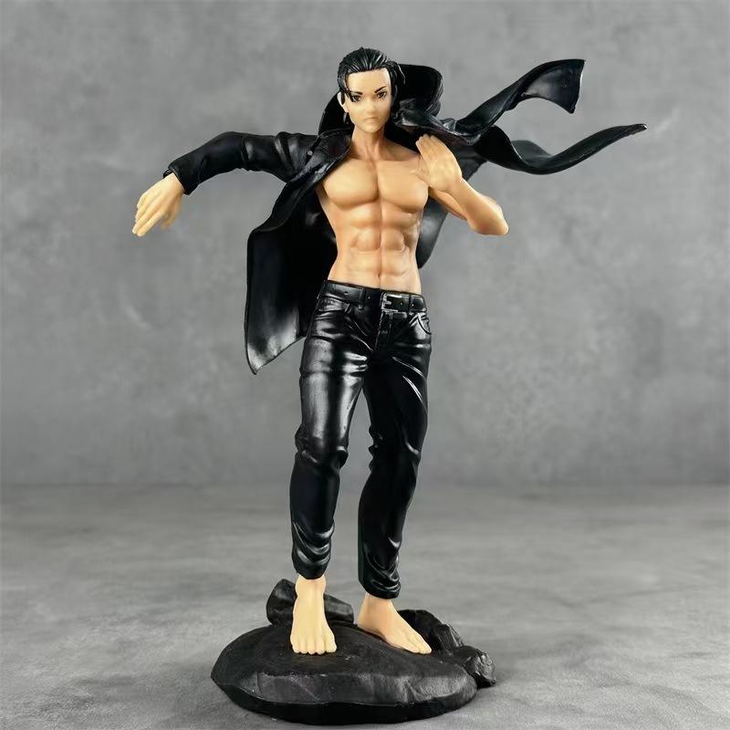 Атака на Титанов Фигурка Алан Йегер Большой Алан Настольное Украшение 2D Аниме Периферийная Статуя Игрушка