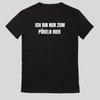 Funny Saying I'm Just Here To Annoy Men T-Shirt Vintage Stretched Comfortable Designer Clothes