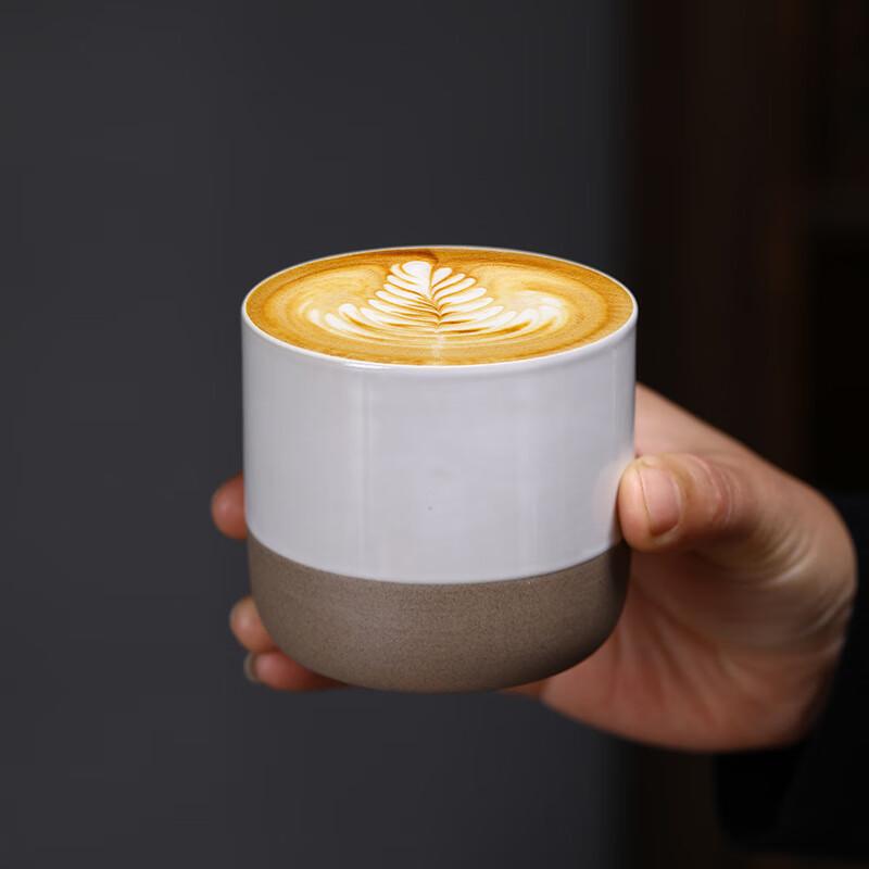 Baizi'en Rustikales Keramik Kaffee- und Teetassen-Set