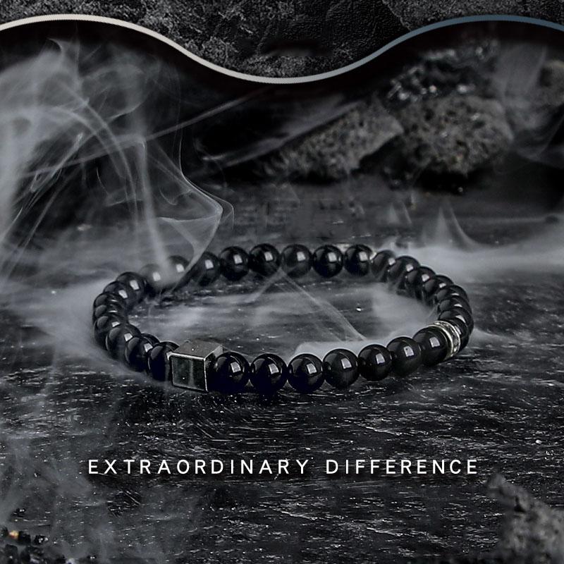 5A Real Natural Red Tiger Eye Beads Stone Bracelet Men Women Zircon Accessories Handmade Jewelry Gift for Girlfriend Wholesale