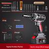 Brushless Lithium Electric Impact Wrench: Rechargeable, High-Torque Tool for Scaffolding and Carpentry