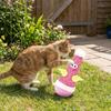Cartoon Cat Tumbler Wobbler Toy Chicken Shaped Self-Balancing Cat Toy  Exercise Pet Toy