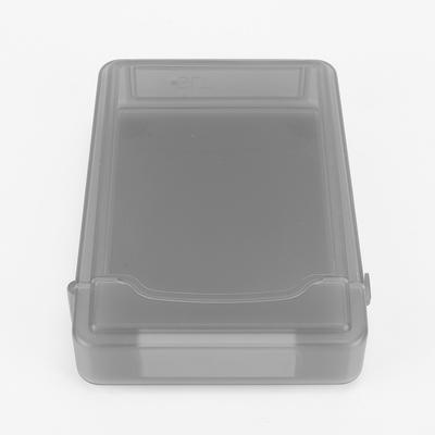 3,5 Zoll IDE SATA HDD Caddy Gehäuse Staubdichtes Kunststoff Tragbares Festplattenschutzgehäuse Stoßfestes HDD Gehäusegehäuse Mehrfarbig
