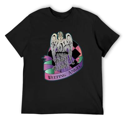 Weeping Angel T-Shirt Man T Shirt Tops Animal Prinfor Boys Shirts Graphic Men T Shirts High Quality