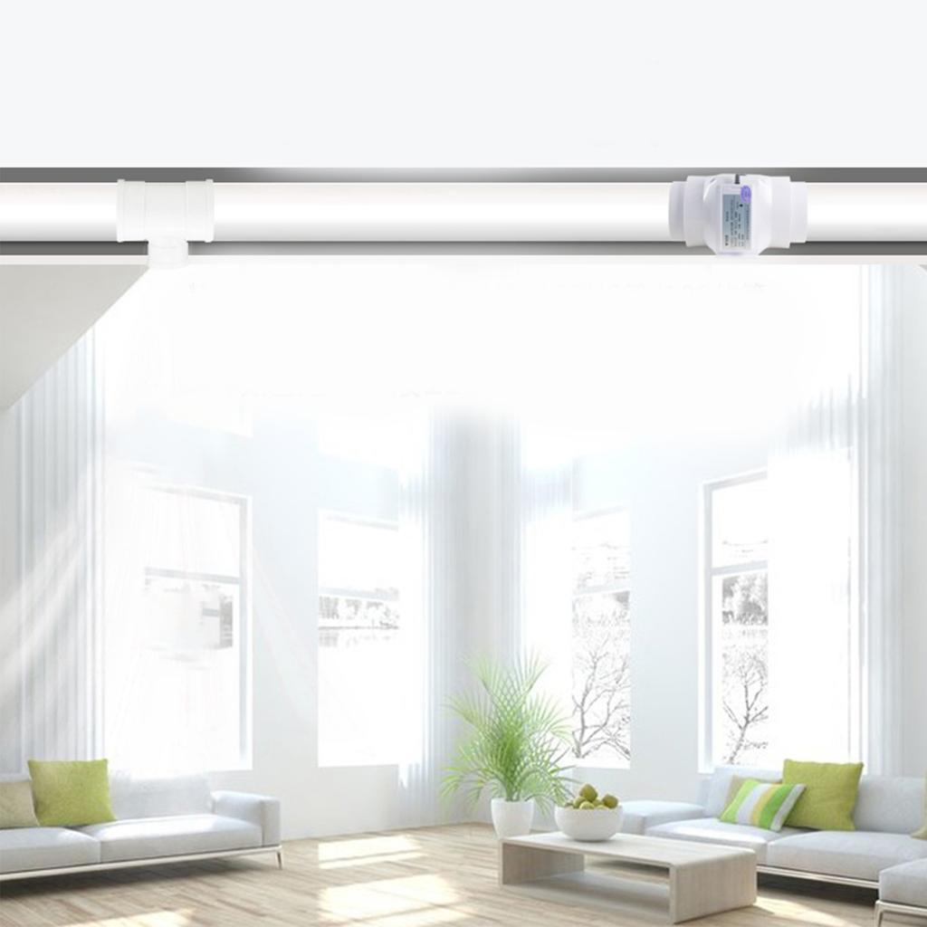 Ansaug-Rauchabsauger Gebläse 13W Kanalventilator Geschwindigkeitsregulierbar Luftabsauger Abluftventilation für Zuhause Badezimmer Küche