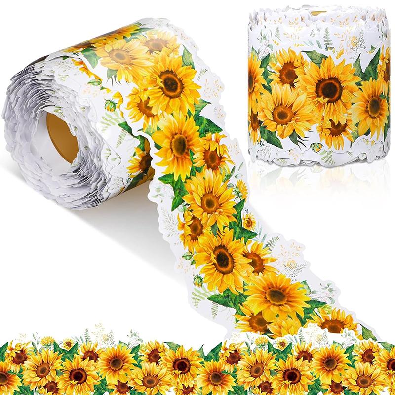 10 Colors 60 Feet Self Adhesive Border Classroom Decors Border Trim Sticker Flowers Trim Border Bulletin Board Border Trim