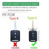 Custodia in Silicone per Chiave Auto con Telecomando Per Nissan Micra K12 Note Navara Qashqai J10 Primera Almera Sunny X-Trail