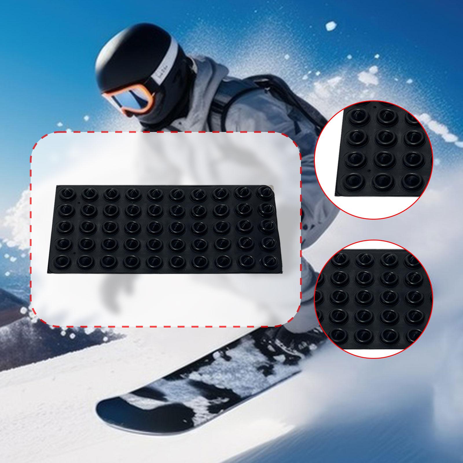 

Snowboard Stomp Pads Provides Extra Grip Outdoor Sports Skiing Easy Installation Anti Skidding Winter Ski Snowboard Accessories чорний