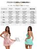 Babydoll Cute Sexy Lingerie Set with Wire Large Size Nightgown Heart Decoration Ribbon Backless Lace Bone Underwear Set Inner Dress [ohyeah] T-back