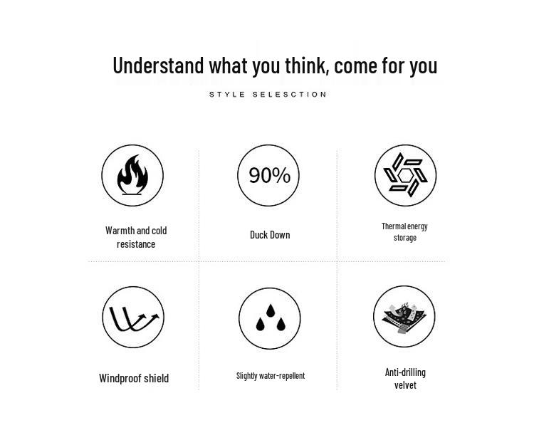 2025 Unisex Winter Extreme Cold 90% White Duck Down Jacket - New Style, Warm, Outdoor Cold Protection