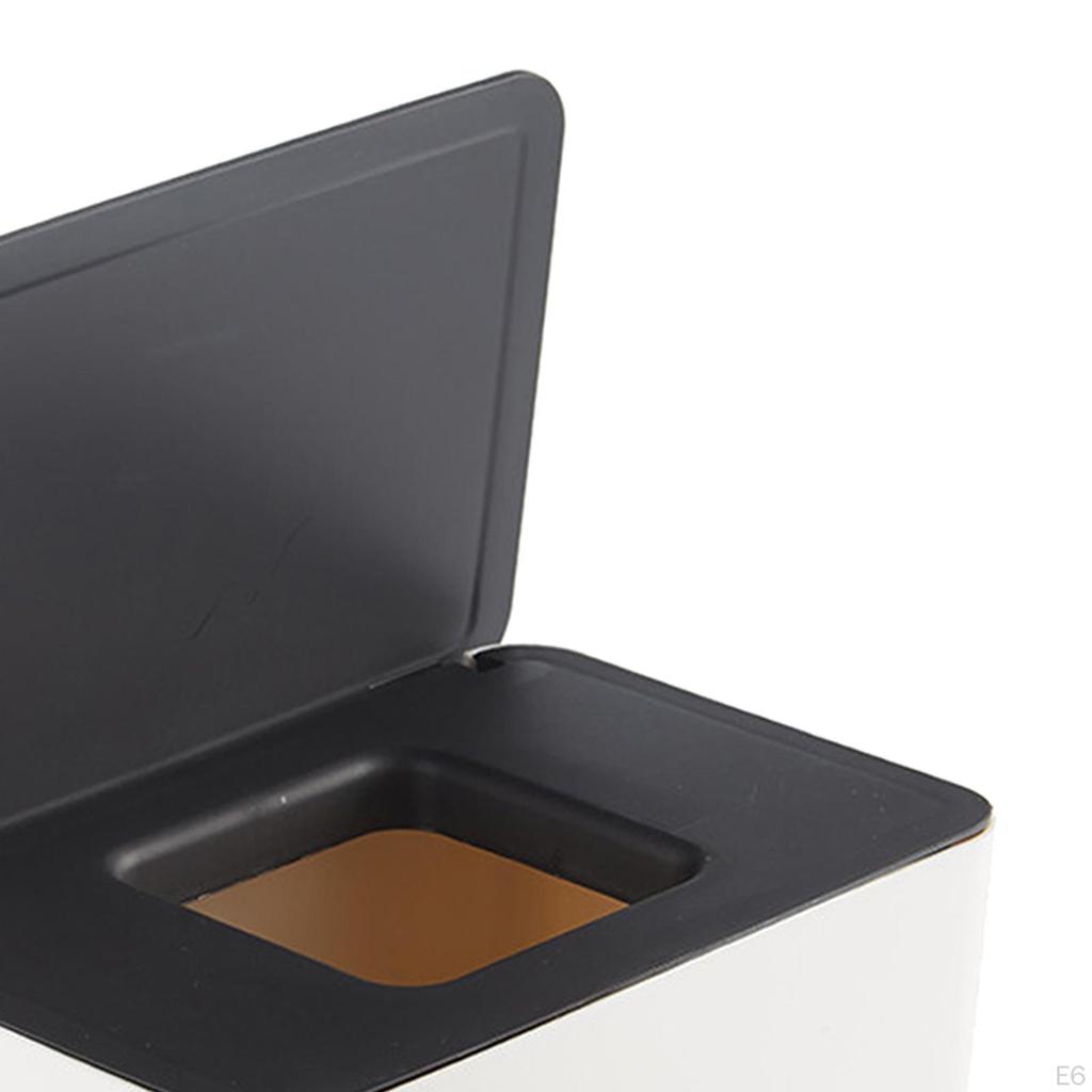 Spender mit Deckel Taschentuch-Aufbewahrungsbox Hülle für Schminktisch, Arbeitsplatten, Schreibtisch, Büro, Wohnheim