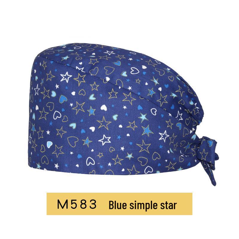 Operationsmössa för män och kvinnor – Ren bomull, Idealisk för tandsköterskor och läkare på operationssalar