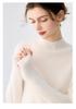 Lekasha Women's Cashmere Half-High Neck Knitted Sweater
