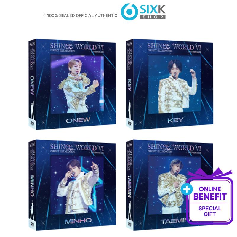 

[Pre-order] SHINee - WORLD VI [PERFECT ILLUMINATION] DVD (Online Benefit) ONEW/POB OFFICIAL C TYPE