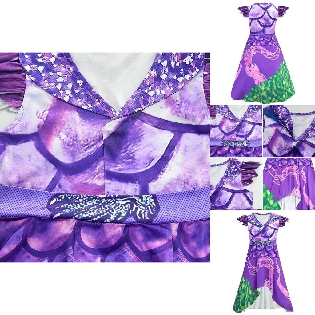 Elegant And Enchanting Descendants 3 Mal Cosplay Costume For Adult Girls Perfect For Halloween