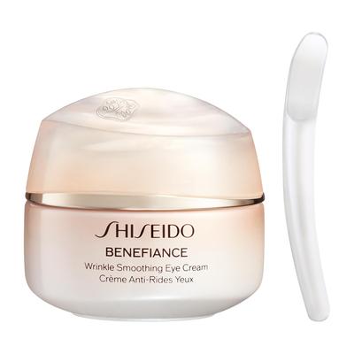 SHISEIDO Benefiance Creme Suavizante para os Olhos N 15g Creme Floral Verde Aroma Firmeza Linhas Finas Secas Shiseido [Oficial] Creme/Olhos