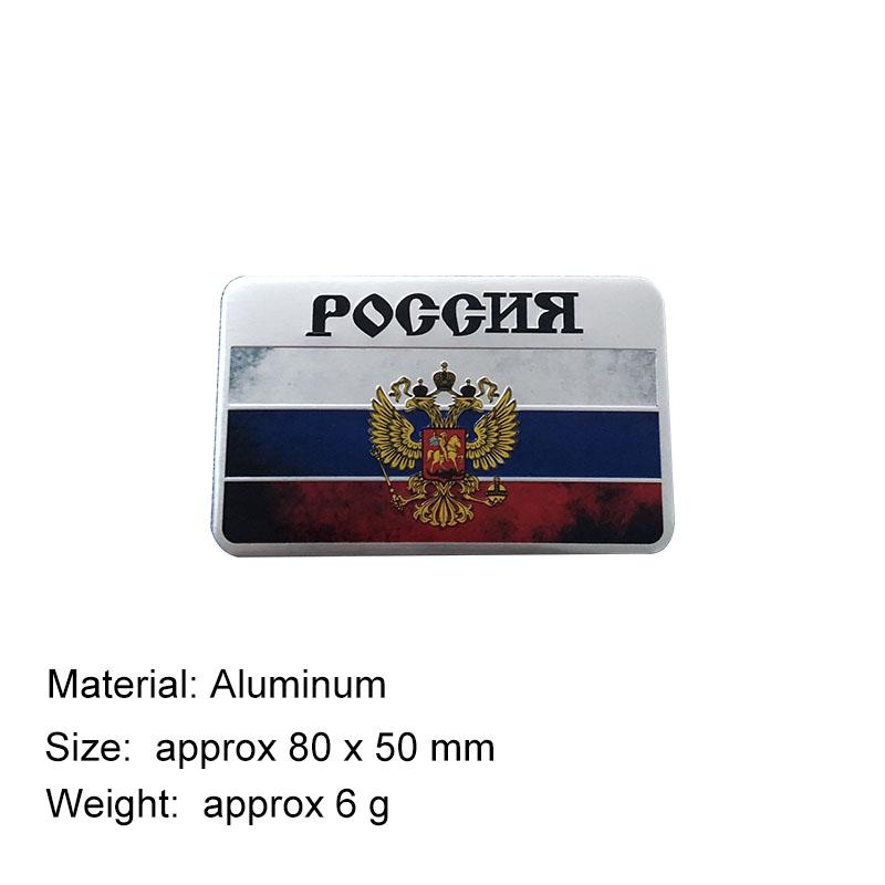 

Алюминий Флаг России Двуглавый орел Флаг Российская Федерация Москва автомобиль Крыло багажник Задняя наклейка Эмблема Значок Наклейка chang