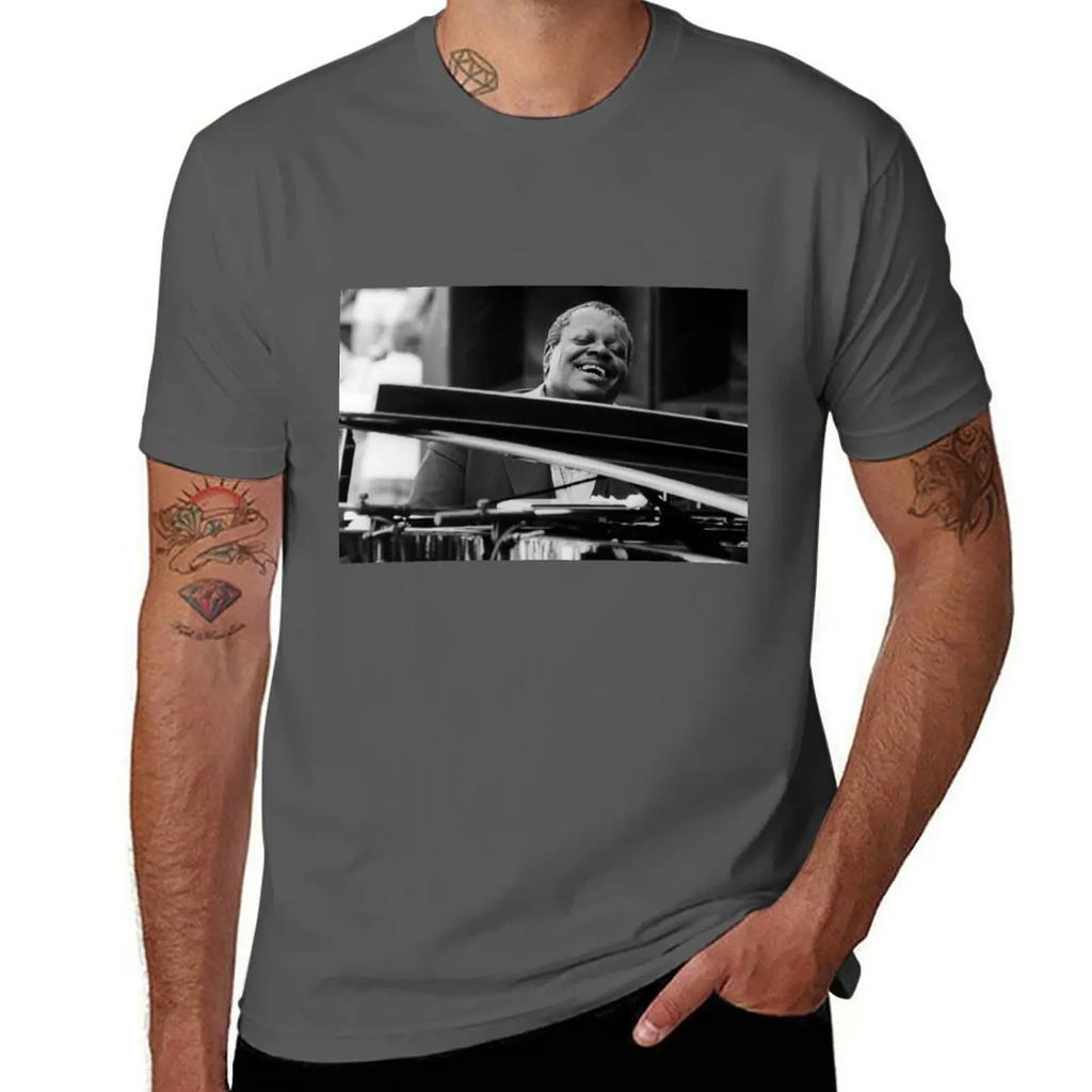 Oscar Peterson Tshirt Blanks Aesthetic Clothing Tee Shirts For Unisex