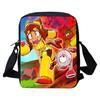 Kids Cartoon Crossbody Bag School Durable Oxford Fabric Shoulder With Fun Print Ages 6-12
