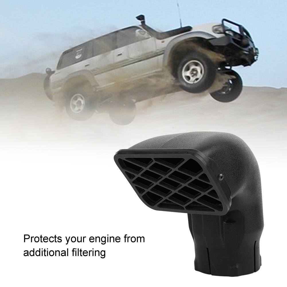 3.5in Car Mudding Snorkel Head Replacement Dust Collector Air Intake Inlet Universal Accessory