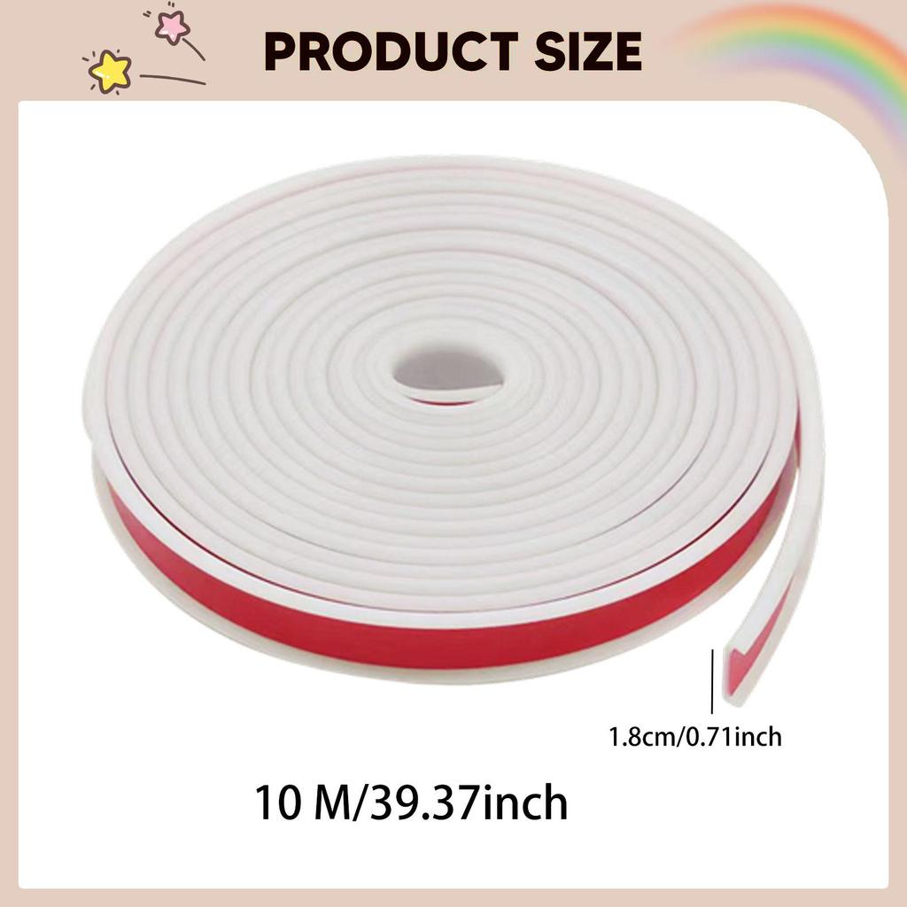 U Shape Edge Banding Tape Self Sticky Veneer Edging Trim Repair Corner Guard Protector for