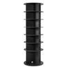 7 Tiers Rotating Shoe Rack Tower, 360° Spinning Shoe Rack, Revolving Storage Round Carousel Display, Freestanding Lazy Susan Organizer Display for
